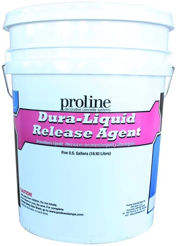 Proline Dura-5 gal Liquid Release Agent - Concrete Stain Proline Dura-5 gal Liquid Release Agent - Concrete Stain