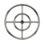 12 Double-Ring Stainless Steel Burner 12" Double-Ring Stainless Steel Burner