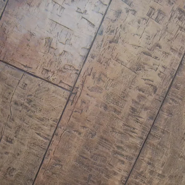 16 x 97 Hand Hewn Timber Plank - Concrete Stamp-1 16" x 97" Hand Hewn Timber Plank - Concrete Stamp