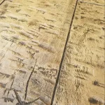16 x 97 Hand Hewn Timber Plank - Concrete Stamp-2