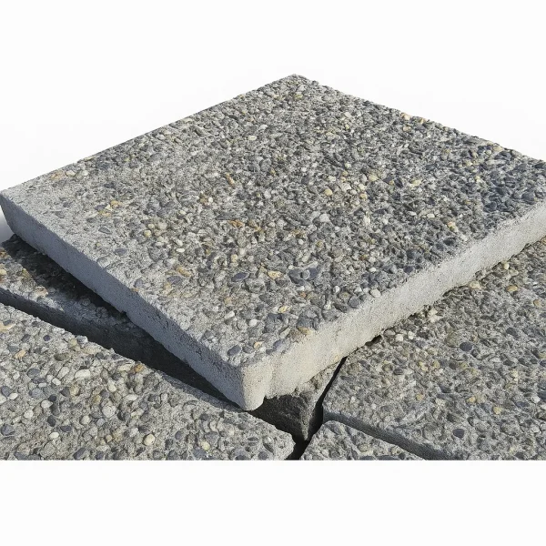 16x16 Exposed Aggregate Stepping Stone – French Gray 16"x16" Exposed Aggregate Stepping Stone – French Gray