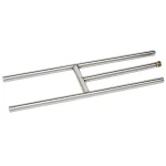 24 x 6 Stainless Steel H-Style Burner 24" x 6" Stainless Steel H-Style Burner