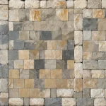 Cobblestone | Lompoc stone cobbles​ 6"x6"x1-3/4"