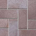 Modular Paver Brown Flash Solid Brick