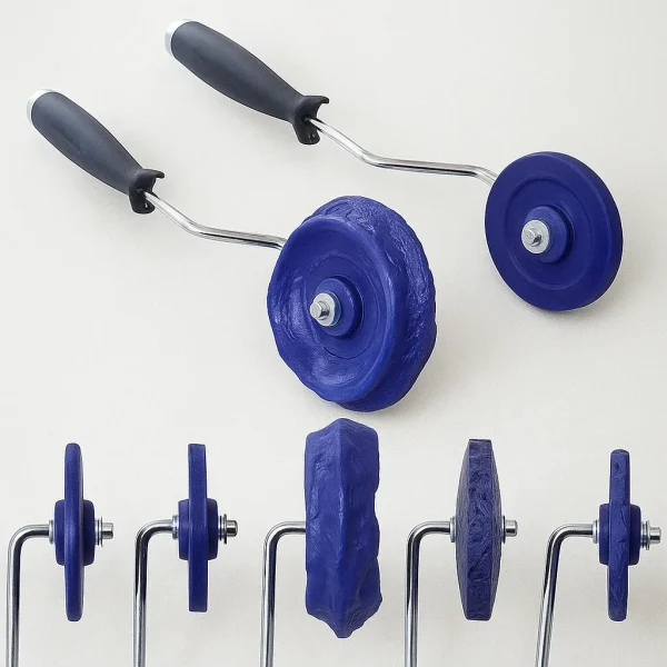 Proline 3-8 Round Textured Touch-Up Wheel - Concrete Stamp