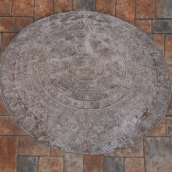 Proline Aztec Calendar Medallion - Rental - Concrete Stamp