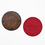 Proline Compass Medallion - Rental - Concrete Stamp