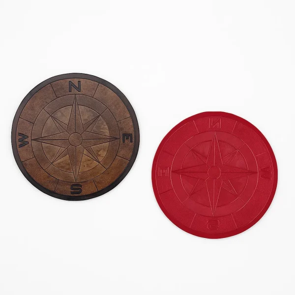 Proline Compass Medallion - Rental - Concrete Stamp