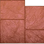 Proline Large Ashlar New England Slate Groutable A Concrete Stamp-3 Proline Large Ashlar New England Slate Groutable A Concrete Stamp