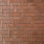 Proline Magnetic Stamp Set Boston Brick Herringbone - Concrete Stamp