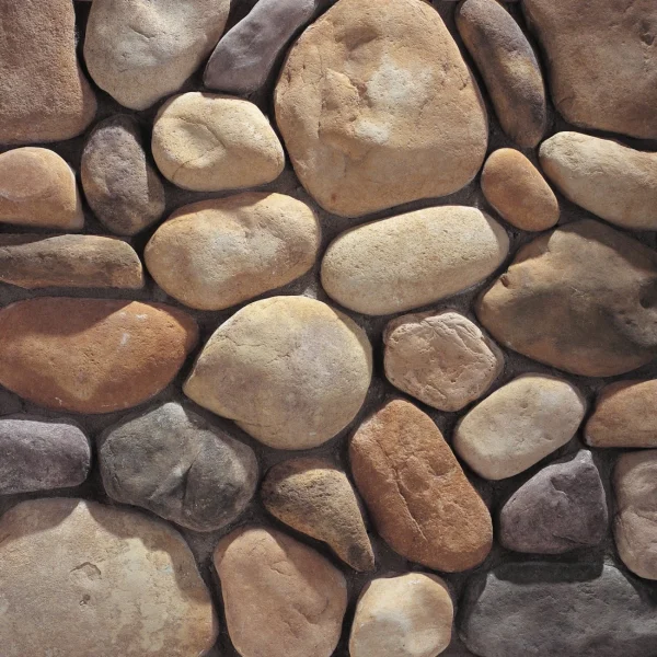 Stone Veneer - River Rock Colorado - 8SF Small Box Stone Veneer - River Rock Colorado - 8SF Small Box