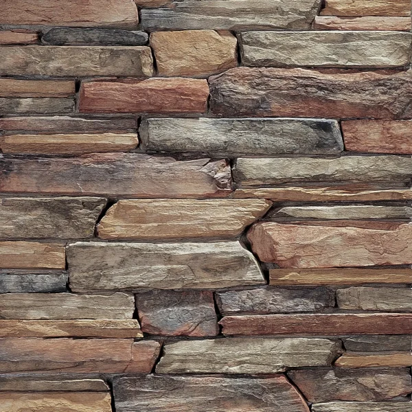 Stone Veneer - Rustic Ledge Sawtooth - 10SF Small Box Stone Veneer - Rustic Ledge Sawtooth - 10SF Small Box