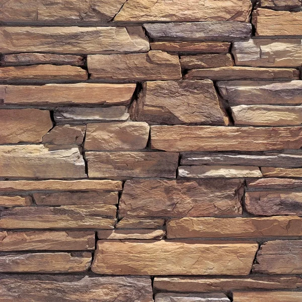 Stone Veneer - Rustic Ledge_ Sequoia - 7LF Small Box Stone Veneer - Rustic Ledge Sequoia - 7LF Small Box