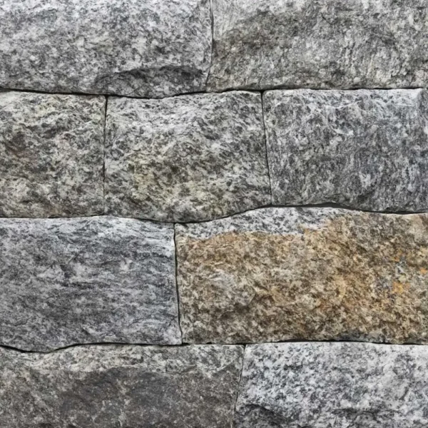 Stone Veneer _ Dark Crystal Granite Ashlar Strip Thin Veneer Stone Veneer | Dark Crystal Granite Ashlar Strip Thin Veneer
