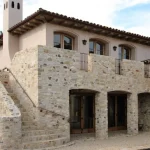 Thin Stone Veneer Lompoc Mountain Ledge Cream Thin Veneer