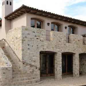 Thin Stone Veneer Lompoc Mountain Ledge Cream Thin Veneer