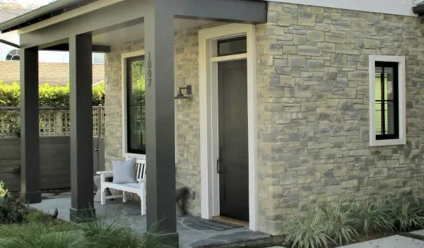 Thin Stone Veneer Lompoc Mountain Ledge Gray Blend Thin Veneer