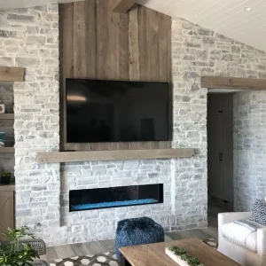 Thin Stone Veneer Lompoc Mountain Ledge Gray Blend Thin Veneer
