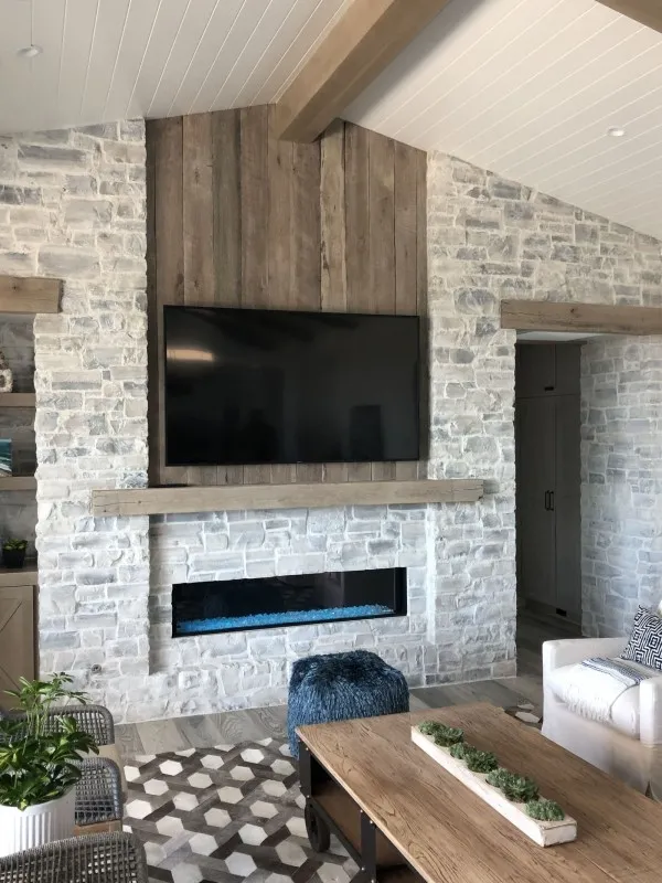 Thin Stone Veneer Lompoc Mountain Ledge Gray Blend Thin Veneer