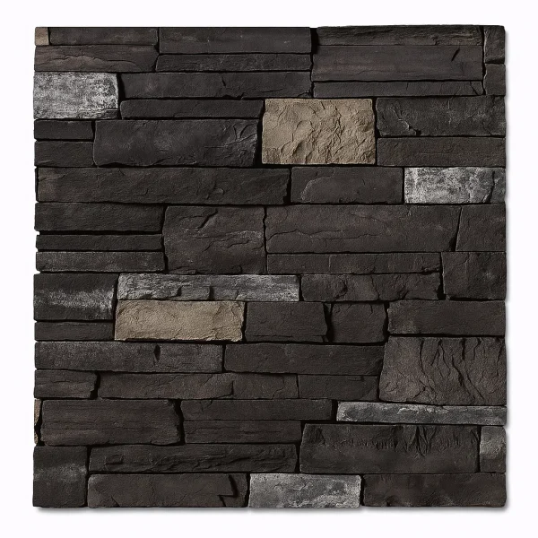 cultured stone black rundle country ledgestone​ - 8LF Handipak