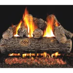 real fyre golden oak designer plus​ - 12 inch set