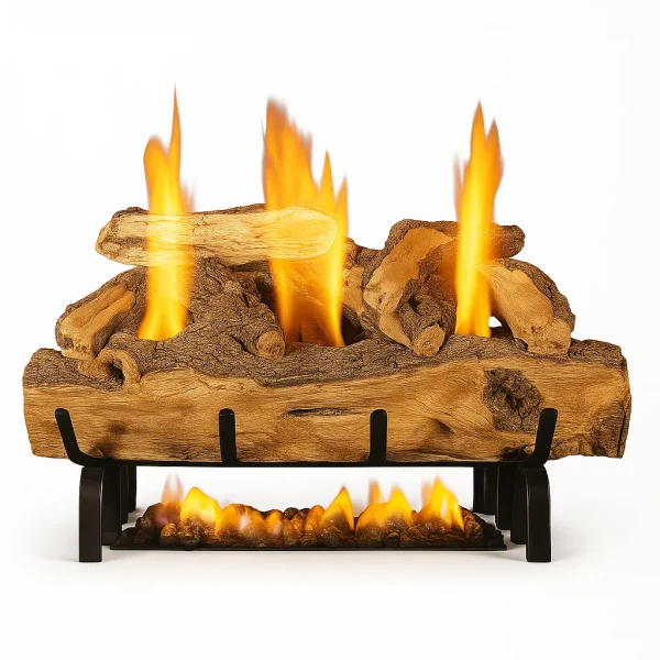 real fyre split oak gas log set​- 30 inch set